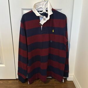 Mens Medium Ralph Lauren The Iconic Rugby Shirt